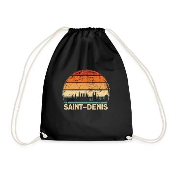 Saint-Denis - Sac de sport léger - noir - Devant
