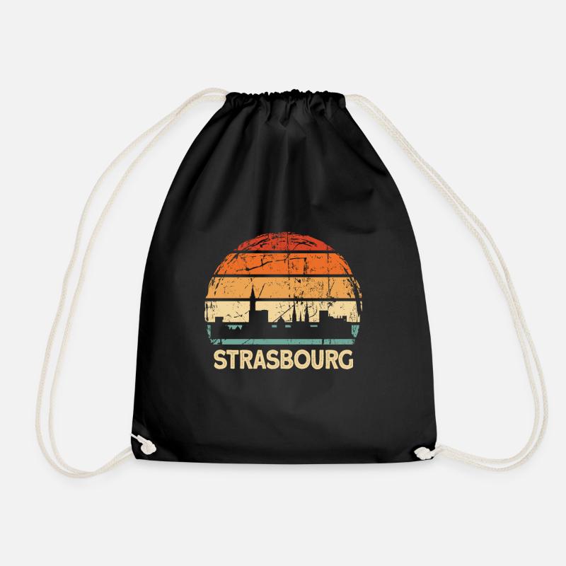 Strasbourg - Sac de sport léger - noir