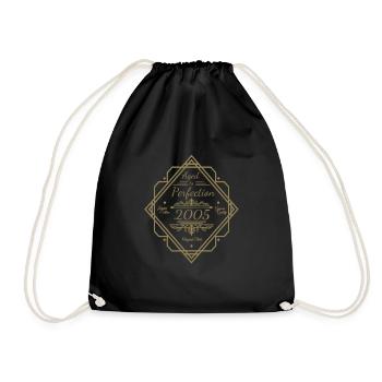 Anniversaire Millésime 2005 avec Royal - Sac de sport léger - noir - Devant