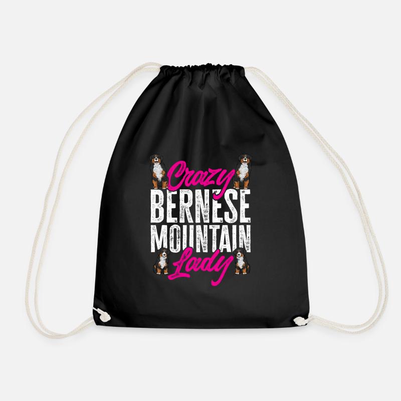 Berner Sennenhund - Turnbeutel - Schwarz
