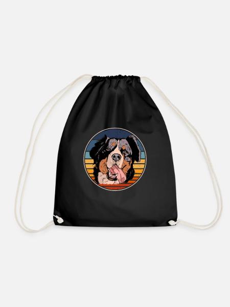 Berner Sennenhund - Turnbeutel - Schwarz