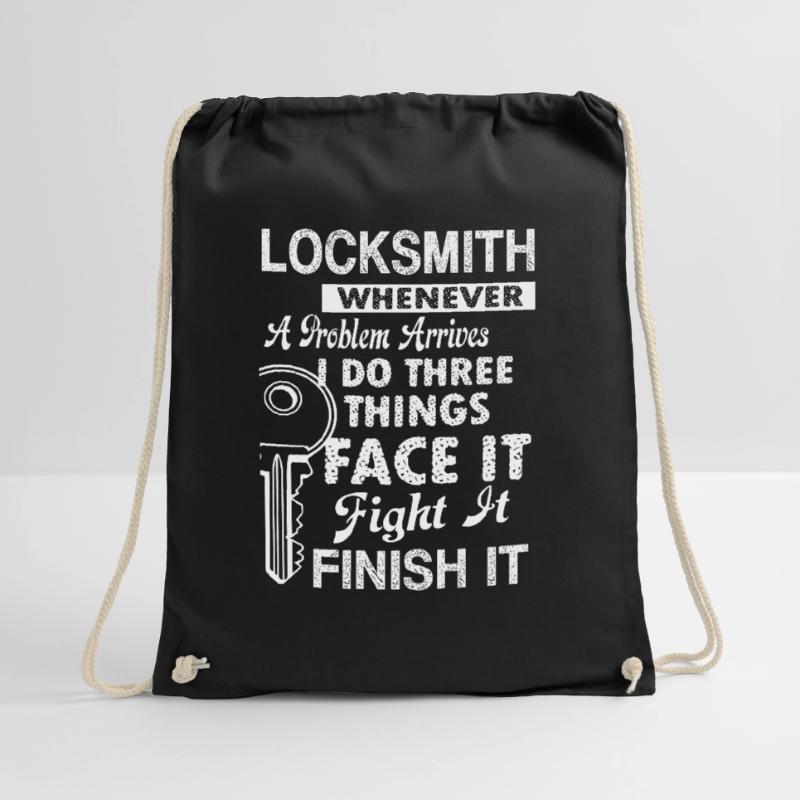 Locksmith Locksmith Solves Problem Drawstring Bag