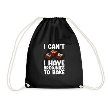 Brownies Bake Chocolate Brownie Baker - Sac de sport léger - noir - Devant