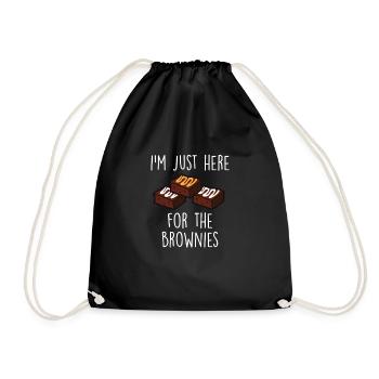 Brownies Bake Chocolate Brownie Baker - Sac de sport léger - noir - Devant