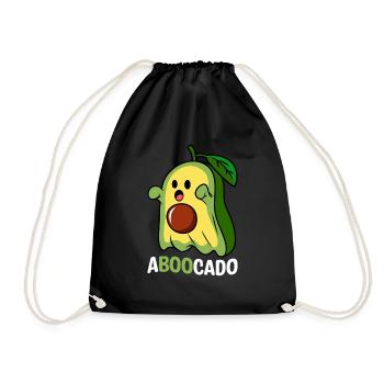 Aboocado Guacamole Avocado Lovers Avocados - Drawstring Bag - black - Front
