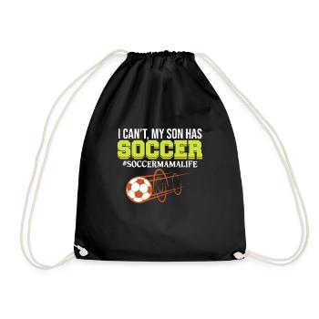 Son fils a - Sac de sport léger - noir - Devant