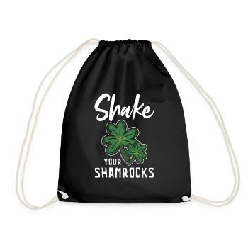 Drôle de Saint Patrick irlandais Shake Your - Sac de sport léger - noir - Devant
