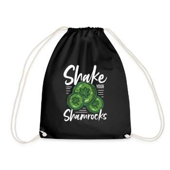 Drôle de Saint Patrick irlandais Shake Your - Sac de sport léger - noir - Devant