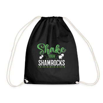 Drôle de Saint Patrick irlandais Shake Your - Sac de sport léger - noir - Devant