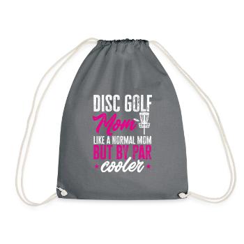 Discgolf Disc Golf Frisbee - Turnbeutel - Grau - Vorne