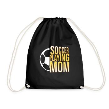 Le football, le - Sac de sport léger - noir - Devant