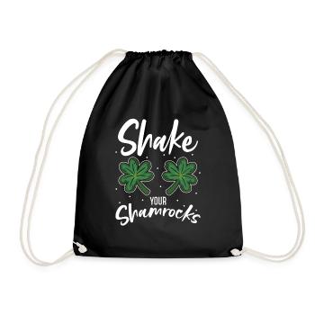 Drôle de Saint Patrick irlandais Shake Your - Sac de sport léger - noir - Devant