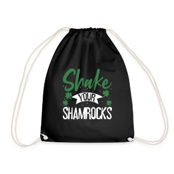 Drôle de Saint Patrick irlandais Shake Your - Sac de sport léger - noir - Devant