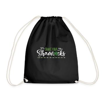 Drôle de Saint Patrick irlandais Shake Your - Sac de sport léger - noir - Devant