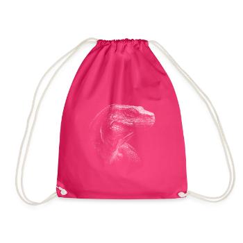 Lézard Varan Dragon de Komodo - Sac de sport léger - fuchsia - Devant