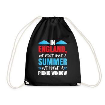 En Angleterre, nous n’avons pas d’été - Sac de sport léger - noir - Devant