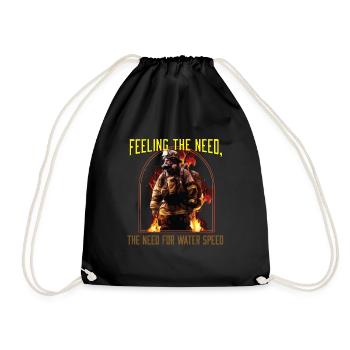 Feeling The Need The Need For Water Speed - Drawstring Bag - black - Front
