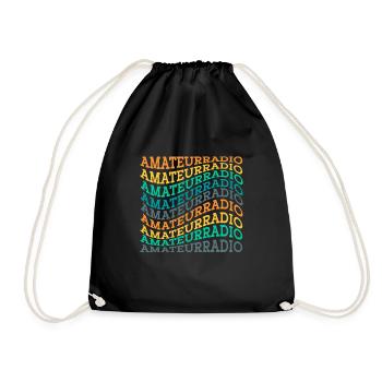 Amateur Radio Radio Funker Cadeau - Sac de sport léger - noir - Devant