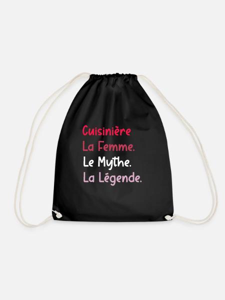 cuisinière - Sac de sport léger - noir