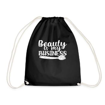La beauté est mon affaire - Sac de sport léger - noir - Devant