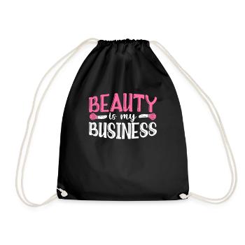 La beauté est mon affaire - Sac de sport léger - noir - Devant