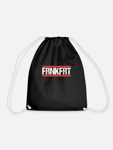 Frankfurterin Frankfurter Frankfurt - Turnbeutel - Schwarz