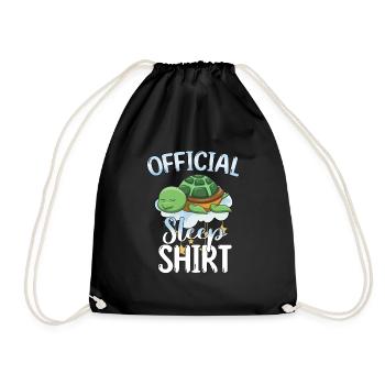 Sleeping Sweet Gift - Drawstring Bag - black - Front