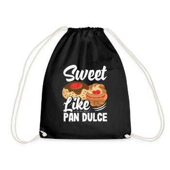 Pan Dulce Design pour un amateur de cuisine mexicaine avec - Sac de sport léger - noir - Devant