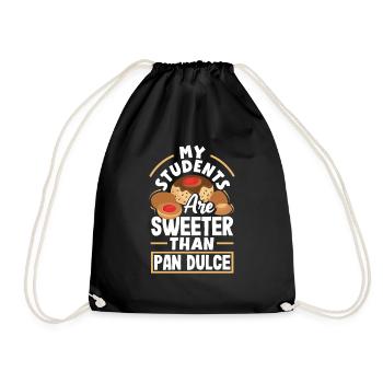 Pan Dulce Design pour un amateur de cuisine mexicaine avec - Sac de sport léger - noir - Devant