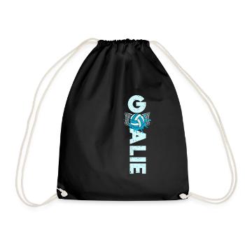 Water Polo Goalkeeper Team Player Goalkeeper Fan Goali - Drawstring Bag - black - Front