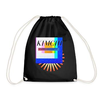 kimchi définition coréen dicton anglais - Sac de sport léger - noir - Devant
