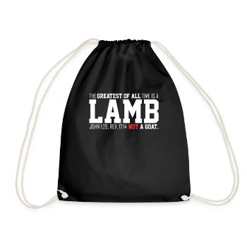 Inspirer l’orgueil Christianisme renouvelé Jean - Sac de sport léger - noir - Devant