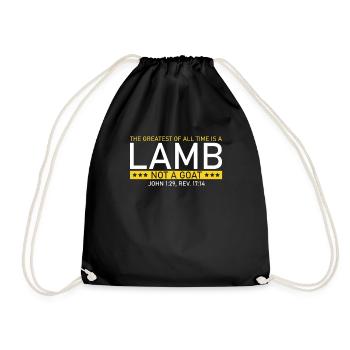 Inspirer l’orgueil Christianisme renouvelé Jean - Sac de sport léger - noir - Devant