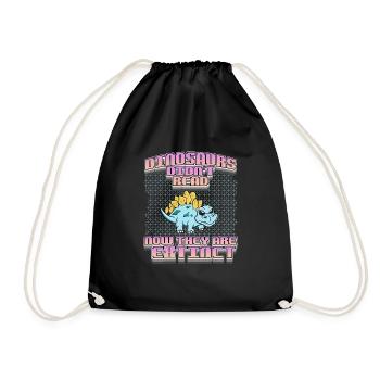 DINOSAURE4 - Sac de sport léger - noir - Devant