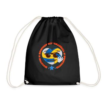 L’éducation est importante, mais le vollyball est important1 - Sac de sport léger - noir - Devant