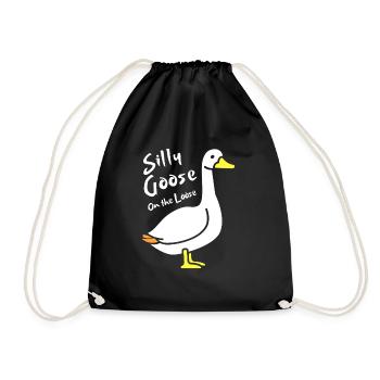 Silly Goose on the Loose - Turnbeutel - Schwarz - Vorne