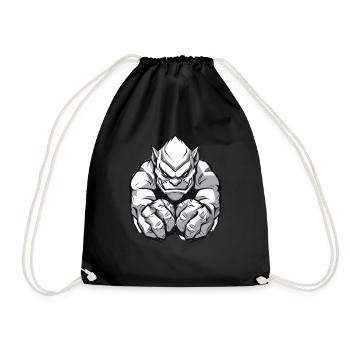 cool Gamer - Turnbeutel - Schwarz - Vorne