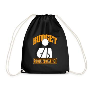 Drôle de cascadeur Broken Arm Joke - Sac de sport léger - noir - Devant