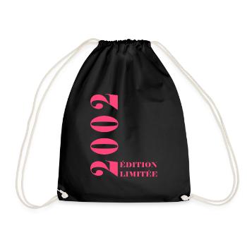 Edition limitée 2002 - Sac de sport léger - noir - Devant