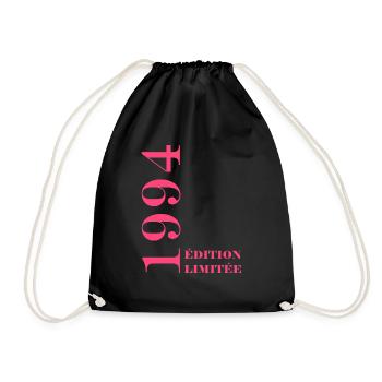 Edition limitée 1994 - Sac de sport léger - noir - Devant