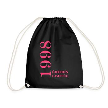 Edition limitée 1998 - Sac de sport léger - noir - Devant