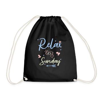 Relax Sunday Pure détente - Sac de sport léger - noir - Devant