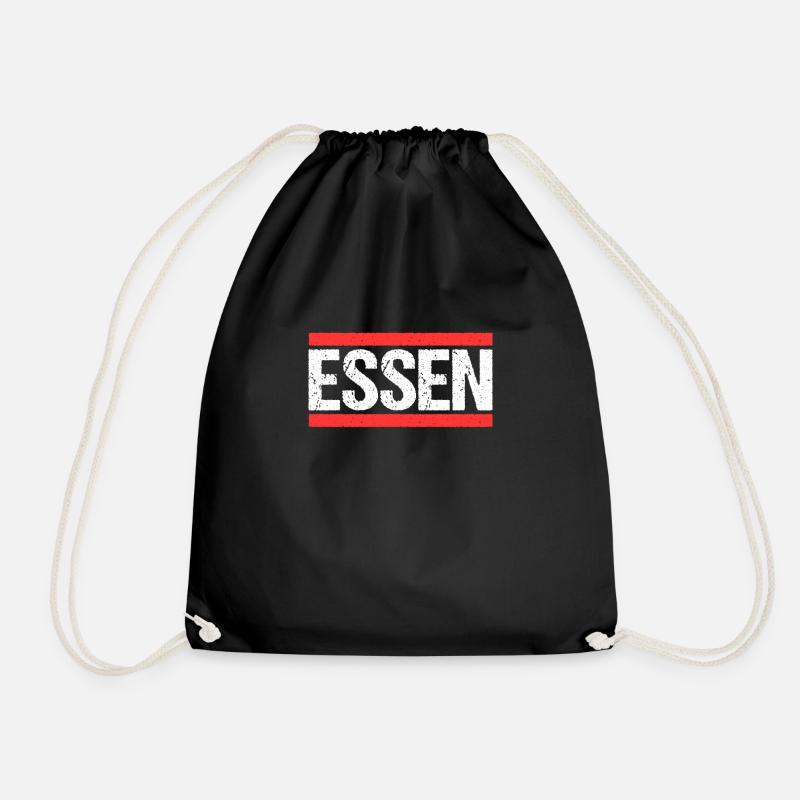Essenerin Essener Essen - Turnbeutel - Schwarz