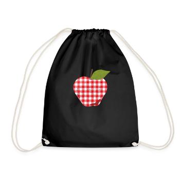 Buffalo Apple Welcome Back to School Teachers - Drawstring Bag - black - Front