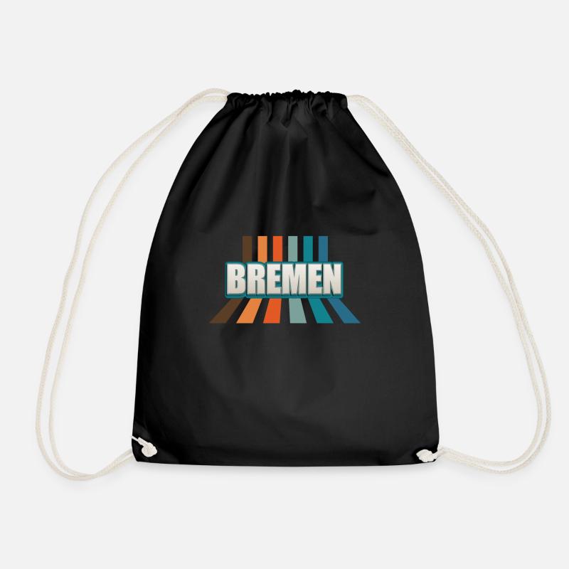 Bremerin Bremer Bremen - Turnbeutel - Schwarz