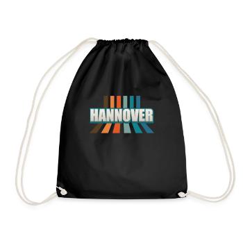 Hannoveranerin Hannoveraner Hannover - Turnbeutel - Schwarz - Vorne