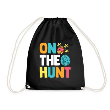 On The Hunt - Turnbeutel - Schwarz - Vorne