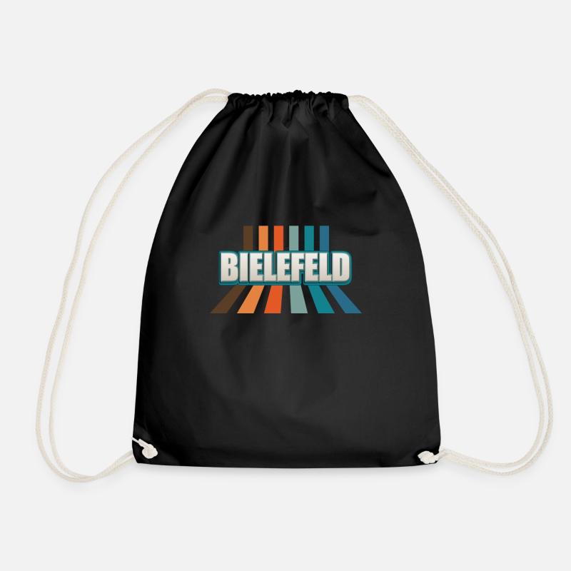 Bielefelderin Bielefelder Bielefeld - Turnbeutel - Schwarz