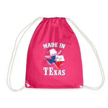 Texas - Turnbeutel - Fuchsia - Vorne