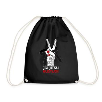 Brazilian Jiu Jitsu MMA Bjj Hugger - Turnbeutel - Schwarz - Vorne